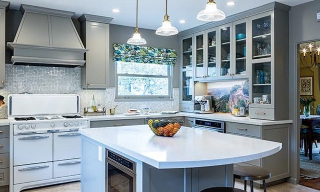 Italianate Touches Enhance an Alameda Kitchen