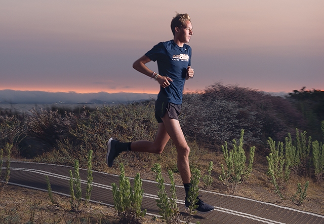 Cooper Teare Runs His Way to the Top