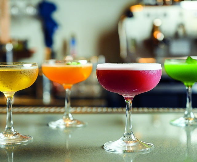 Lucia’s Pays Attention to Color in Cocktails